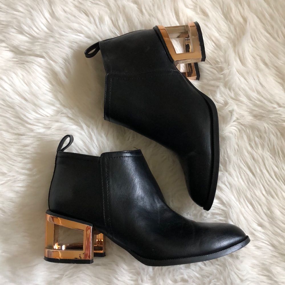 Black booties
